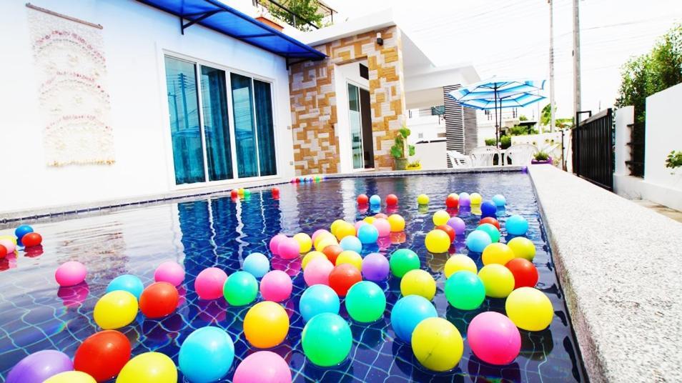 บ้านเขมิกา พูลวิลล่า หัวหิน พัก 4-15 คน คาราโอเกะ ปาตี้ ปิ้งย่าง Exterior foto