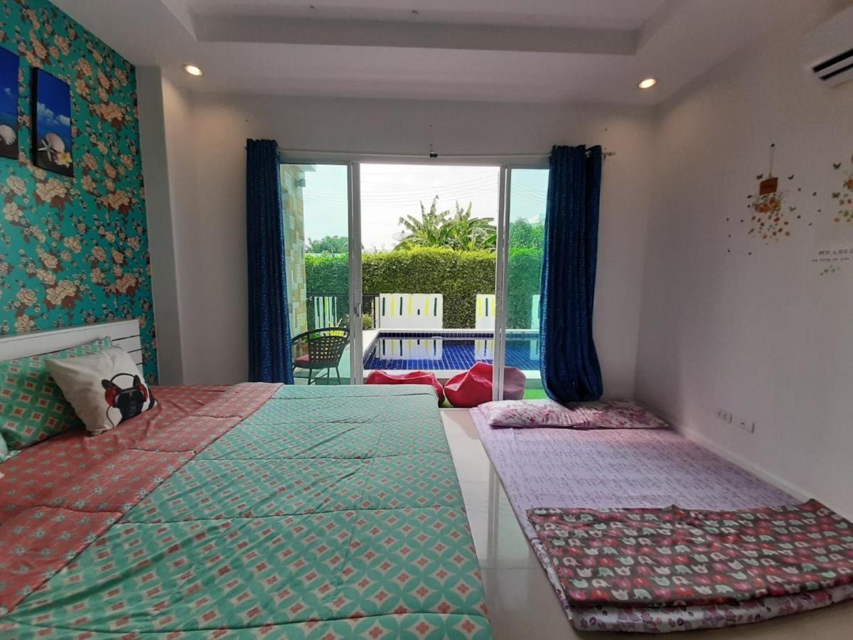 บ้านเขมิกา พูลวิลล่า หัวหิน พัก 4-15 คน คาราโอเกะ ปาตี้ ปิ้งย่าง Exterior foto