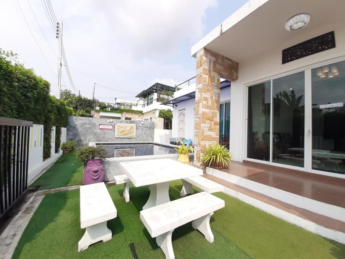 บ้านเขมิกา พูลวิลล่า หัวหิน พัก 4-15 คน คาราโอเกะ ปาตี้ ปิ้งย่าง Exterior foto